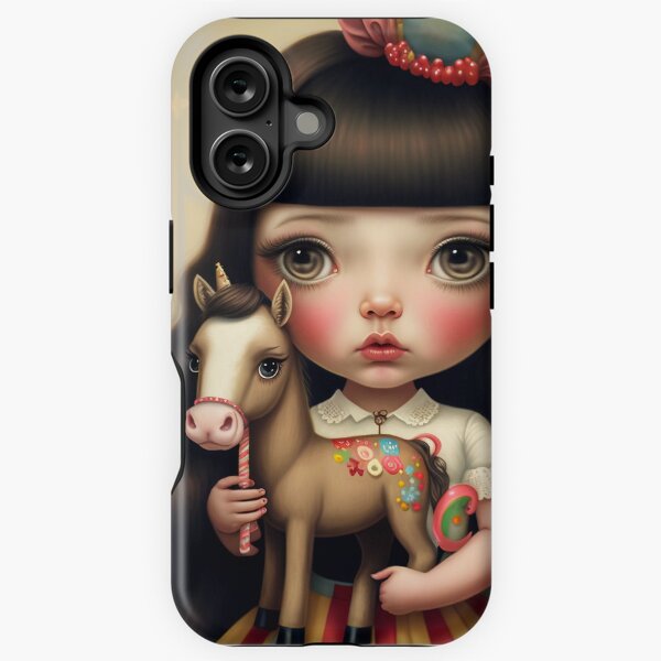 Horse Lover Girl iPhone Tough Case
