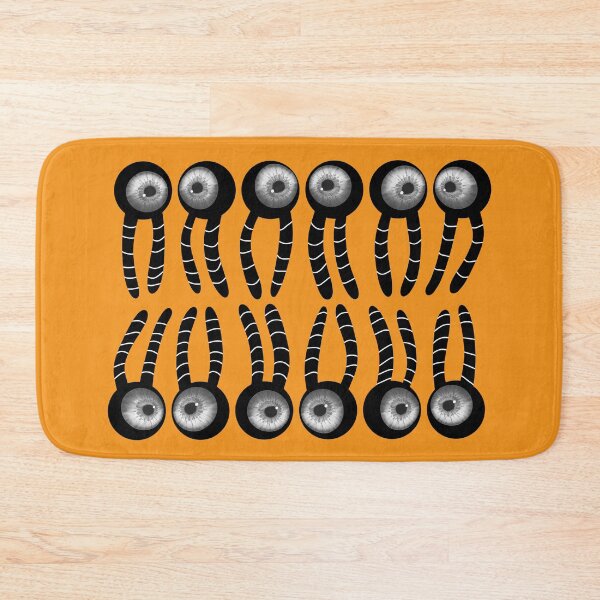 Item preview, Cellular membrane with eyes, orange background designed and sold by Osher-BioArt.