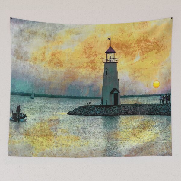 Item preview, Psalm 48:5 They saw it, and so they marveled , Lighthouse on Lake Hefner OKC designed and sold by JohnDSmith.