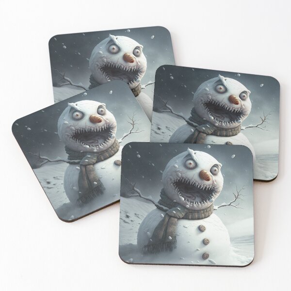 Item preview, Snowman in the snow designed and sold by mrlongfield.