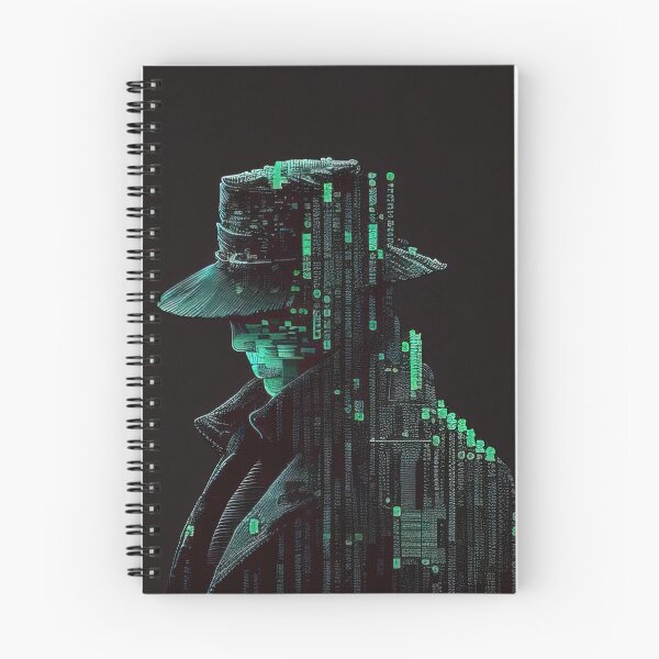 Item preview, Pixel art black hat hacker designed and sold by RK - Shop.