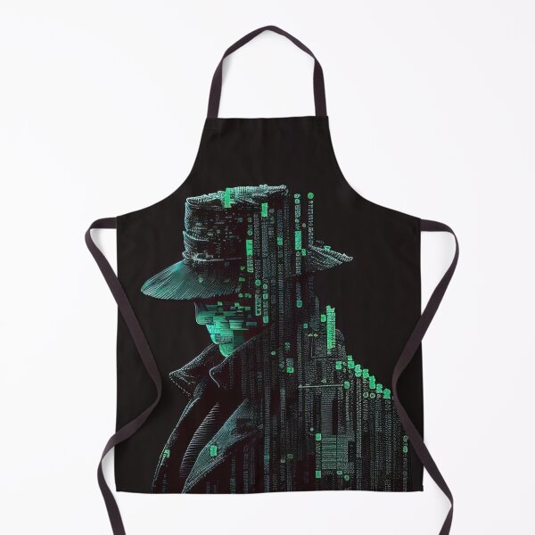 Item preview, Pixel art black hat hacker designed and sold by RK - Shop.