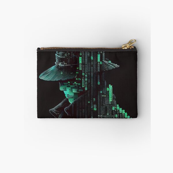 Item preview, Pixel art black hat hacker designed and sold by RK - Shop.