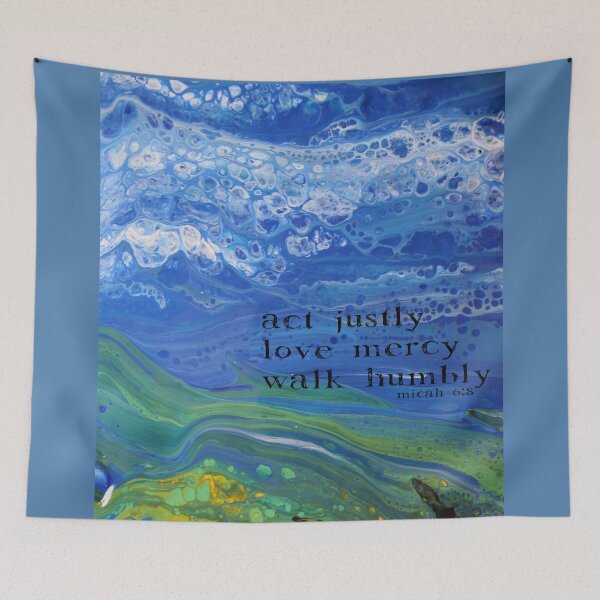Item preview, justice.mercy.humility. micah 6:8 designed and sold by Leanne-dL.