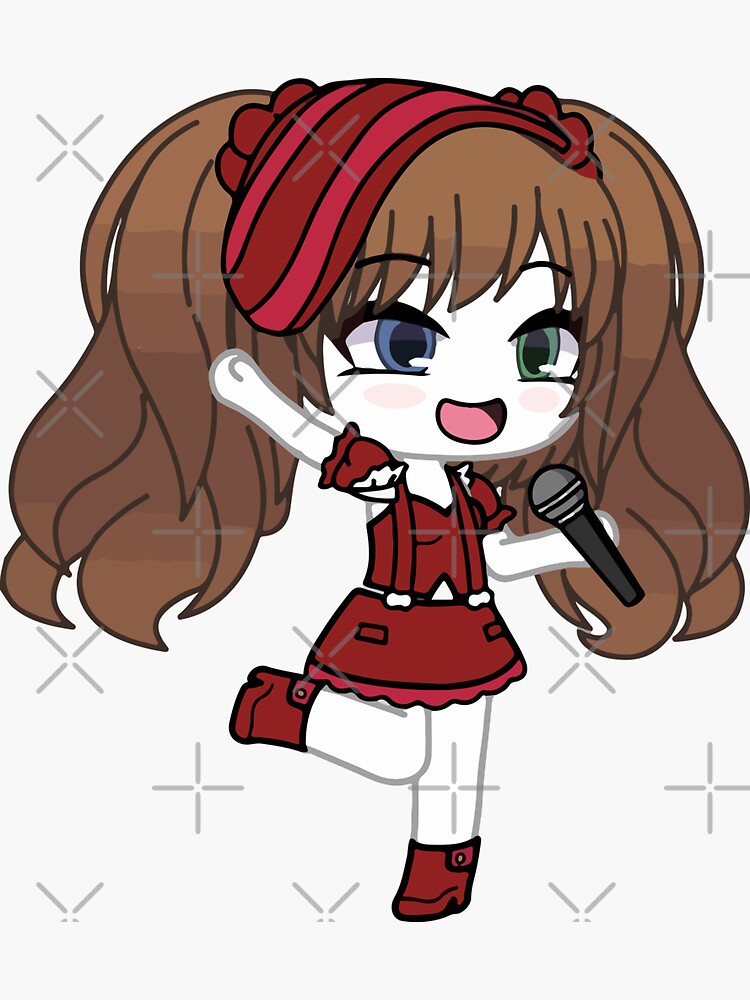 Singing among Gacha Friends. Oc ideas of gacha club and Gacha life - Gacha  Club dolls Sticker by gachanime