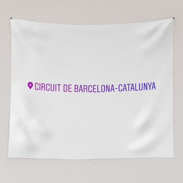 Item preview, Instagram Location Sticker of Circuit de Barcelona-Catalunya designed and sold by BubbleManShop.
