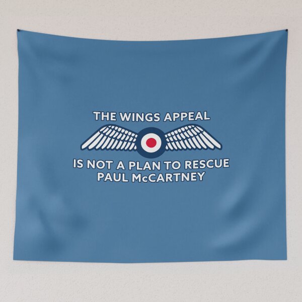 Artikelvorschau, Wings Appell - Paul McCartney Witz entworfen und verkauft von Fanarchist.