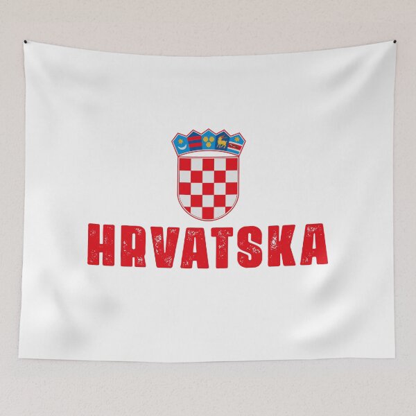 Item preview, Hrvatska - Croatia World Cup 2022 Hrvatska - Croatia designed and sold by TRUE-FANS.