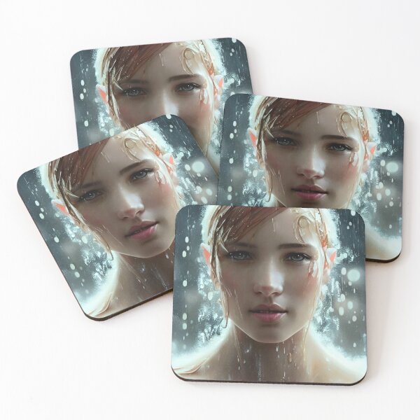 Item preview, Woman in the Rain  designed and sold by AiArtistD.
