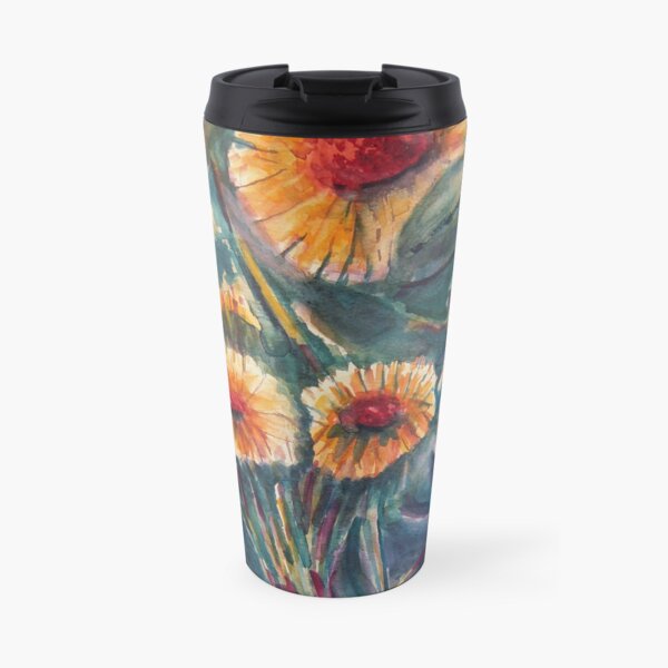 Sunflowers Travel Mug
