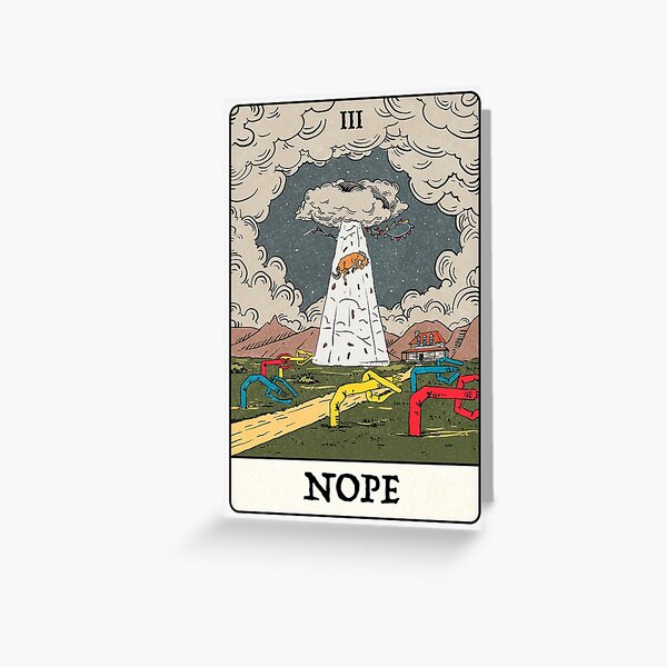 Item preview, NOPE Tarot - Jordan Peele, 3 designed and sold by meme-stuff.