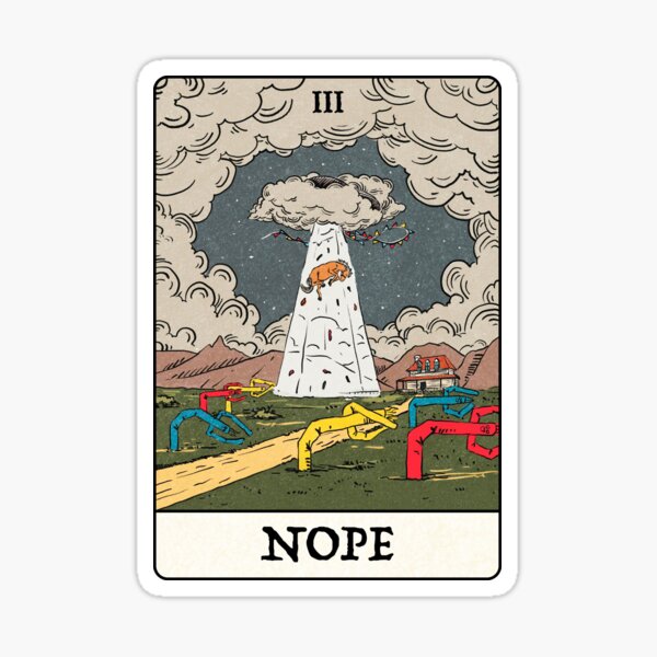 Item preview, NOPE Tarot - Jordan Peele, 3 designed and sold by meme-stuff.