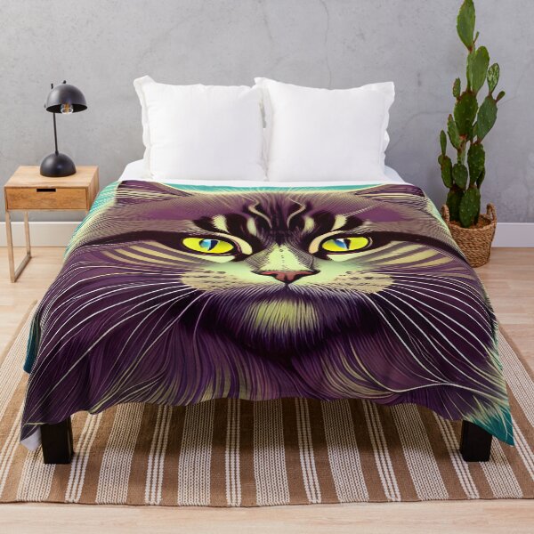 Item preview, Siberian Cat - Modern digital art designed and sold by Ai-michiart.