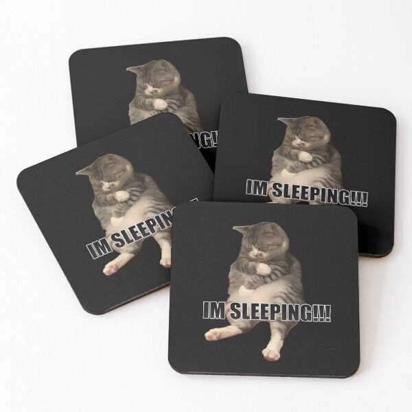 Item preview, CAT - IM SLEEPING!! designed and sold by Jerry Tom ⭐⭐⭐⭐⭐.