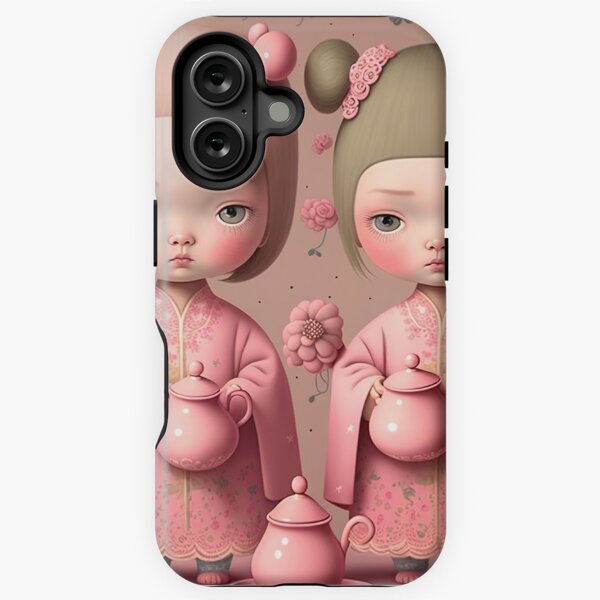 Sakura Tea Party iPhone Tough Case