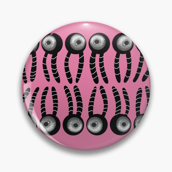 Item preview, Cellular membrane with eyes, pink background designed and sold by Osher-BioArt.