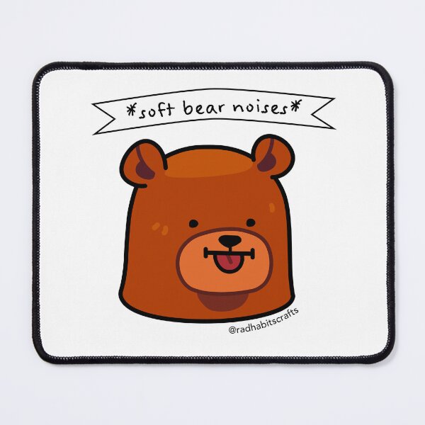 Item preview, Soft Bear Noises designed and sold by radhabitscrafts.