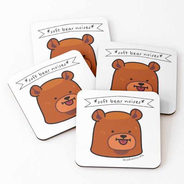 Item preview, Soft Bear Noises designed and sold by radhabitscrafts.