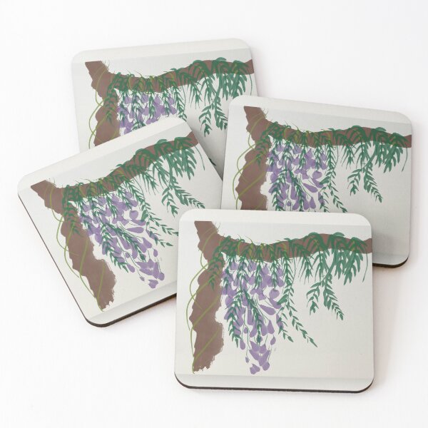 Item preview, Wisteria on wood  designed and sold by StudioMasha.