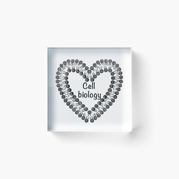 Item preview, Cell biology, white background designed and sold by Osher-BioArt.