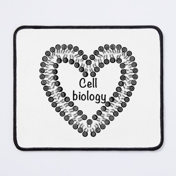 Item preview, Cell biology, white background designed and sold by Osher-BioArt.