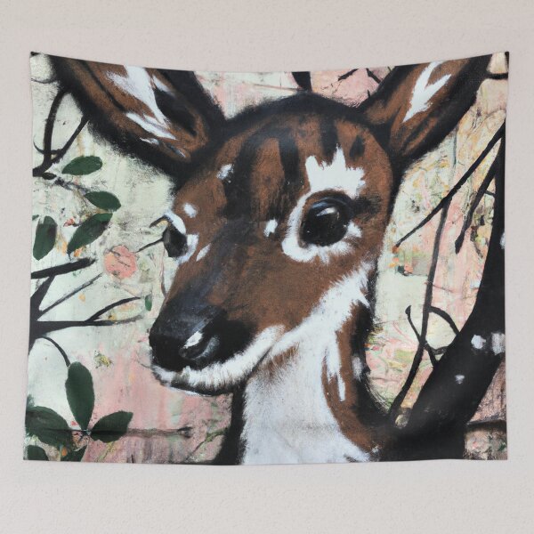 Item preview, Cute Deer Street Art designed and sold by Bakesales.