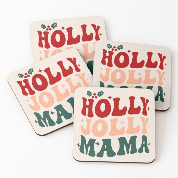 Item preview, Holly jolly mama designed and sold by BHAVANI REDDY.