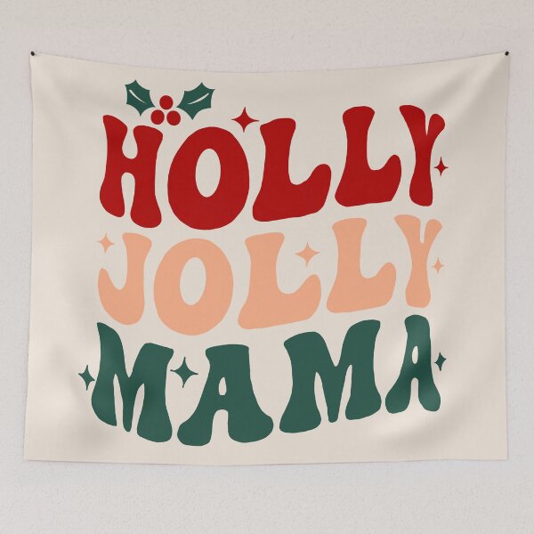 Item preview, Holly jolly mama designed and sold by BHAVANI REDDY.