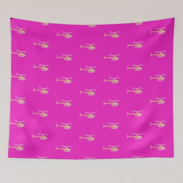 Item preview, Pink Helicopter Drawing designed and sold by RioCariocaClub.