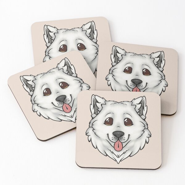Item preview, Cartoon Samoyed Dog designed and sold by BMAB2003.