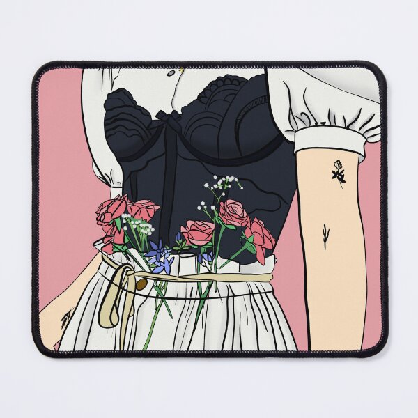 Item preview, collecting roses (black) designed and sold by missluludraws.