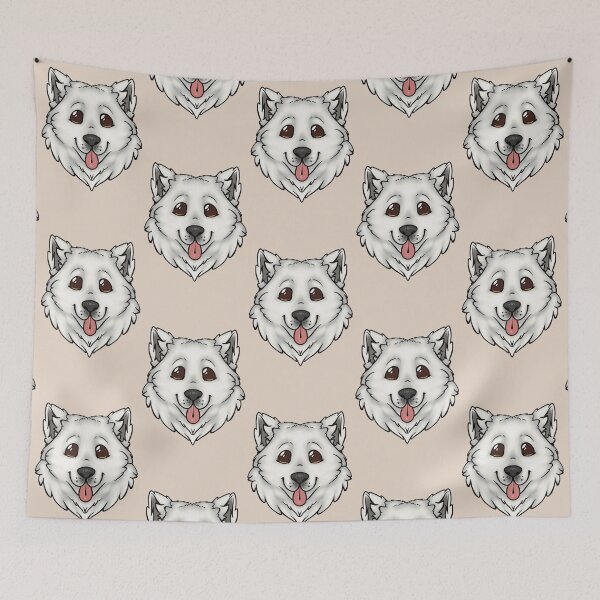 Item preview, Cartoon Samoyed Dog designed and sold by BMAB2003.