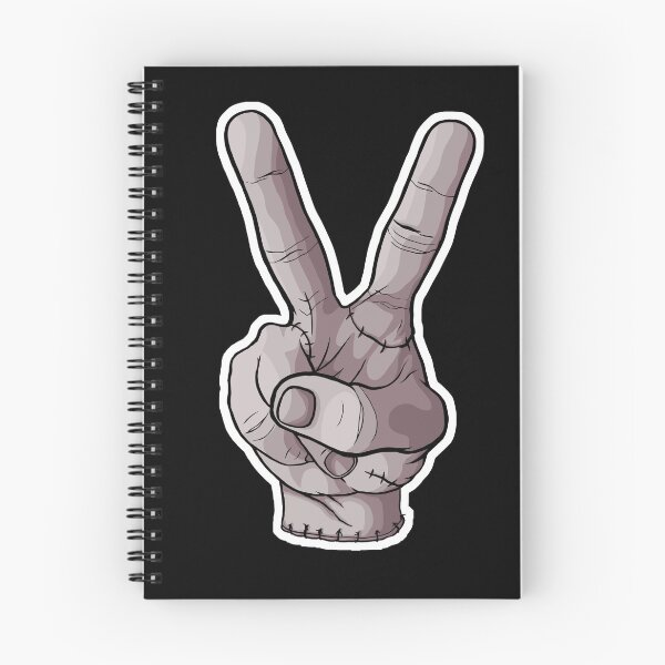 Item preview, Thing from Wednesday Sticker V Sign designed and sold by AlanSansMoi.