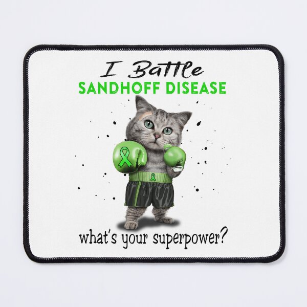 Item preview, Sandhoff Disease Warrior - I Battle Sandhoff Disease What Is Your Superpower? designed and sold by Jennpak.