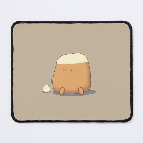 Item preview, sad lazy potato with a white head designed and sold by lysabird.