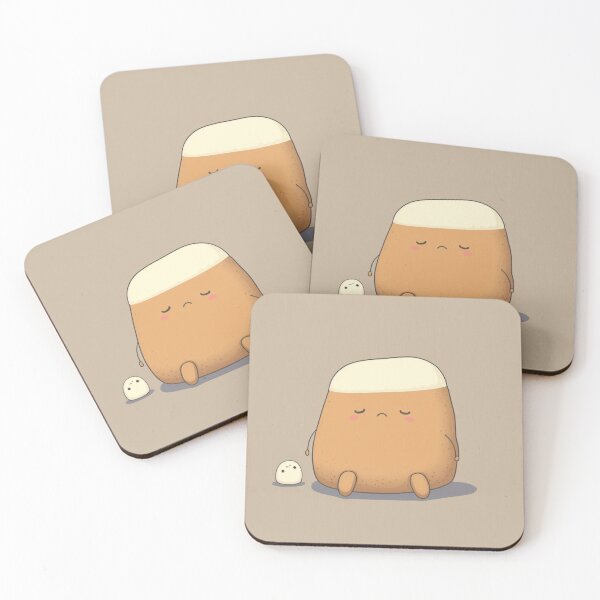 Item preview, sad lazy potato with a white head designed and sold by lysabird.