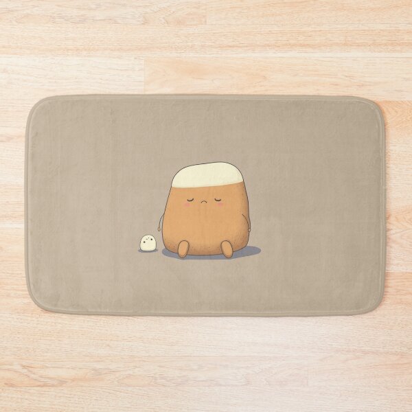 Item preview, sad lazy potato with a white head designed and sold by lysabird.