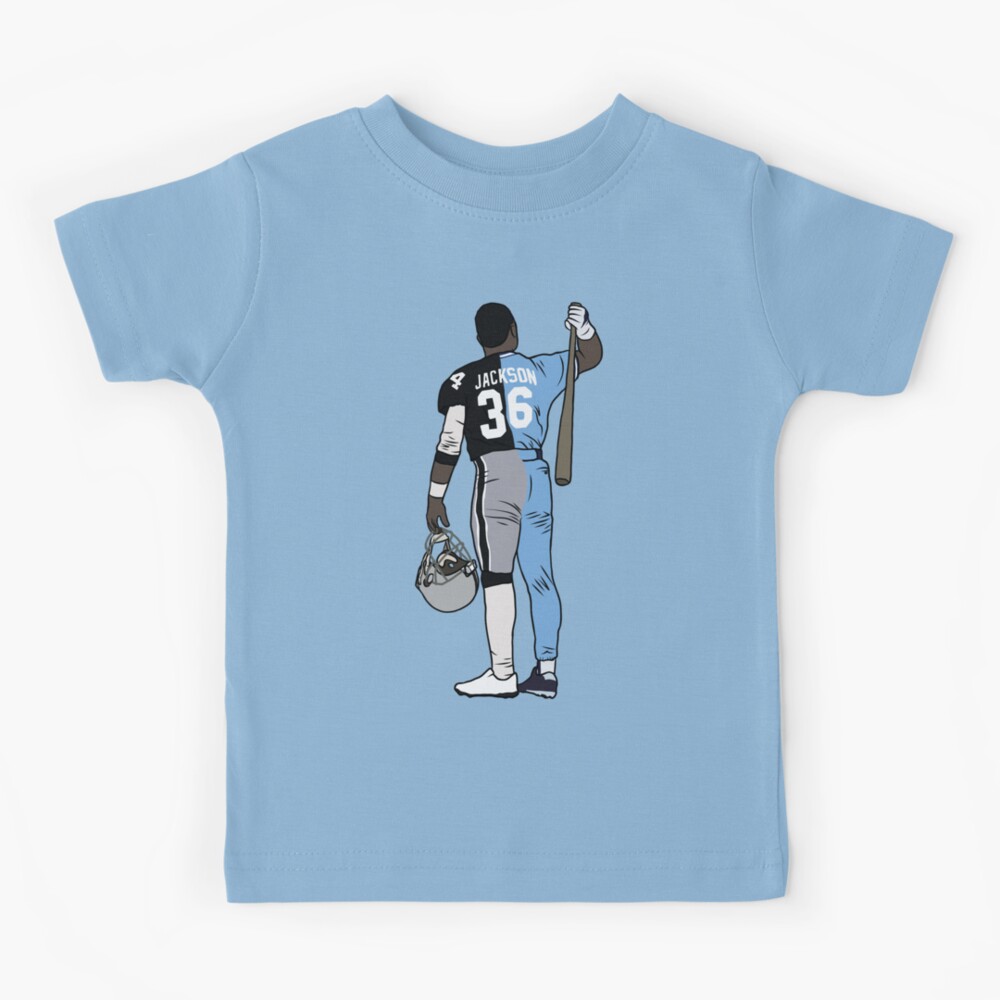 Bo Jackson Retro Baseball Caricature T Shirt