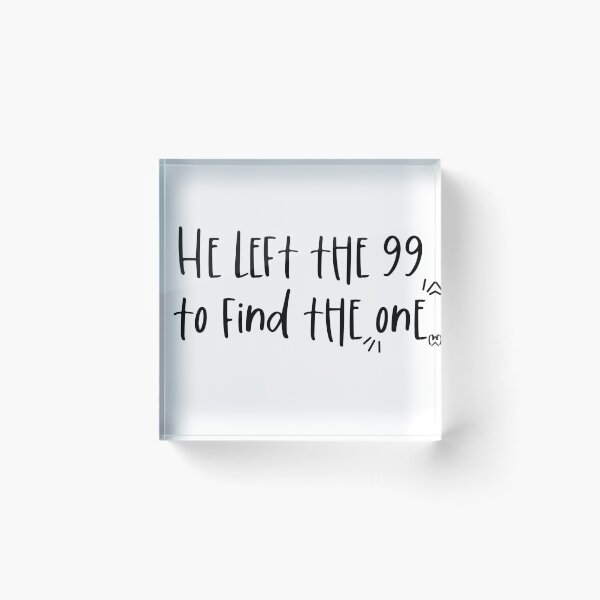 Item preview, He left the 99 designed and sold by Handdrawnbyzoe.