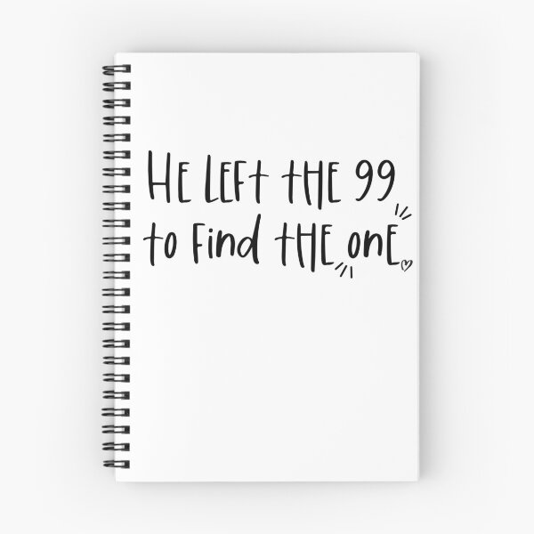Item preview, He left the 99 designed and sold by Handdrawnbyzoe.