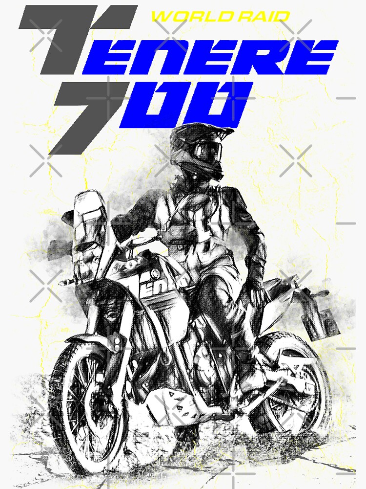 Basecap Ténéré 700 T7 Black Sketch Art - Baseballkappe Unisex Für Damen & Herren