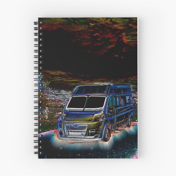 Item preview, Campervan Surreal Vivid Colours and Vibrant Design designed and sold by acceleratorhams.