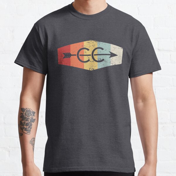 Retro Vintage Cross Country Logo Classic T-Shirt