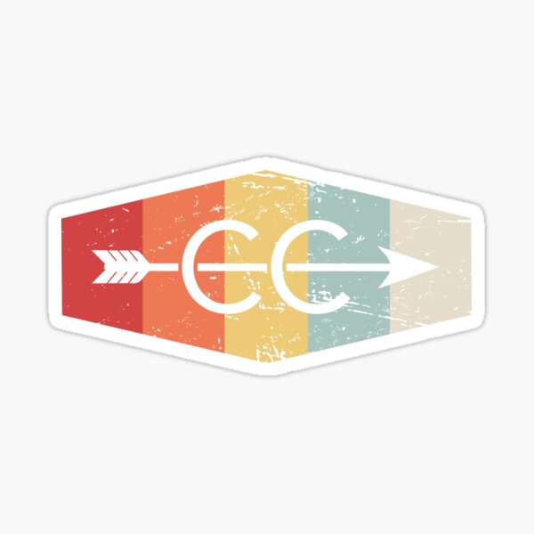 Item preview, Retro Vintage Cross Country Logo designed and sold by Jam Jar.