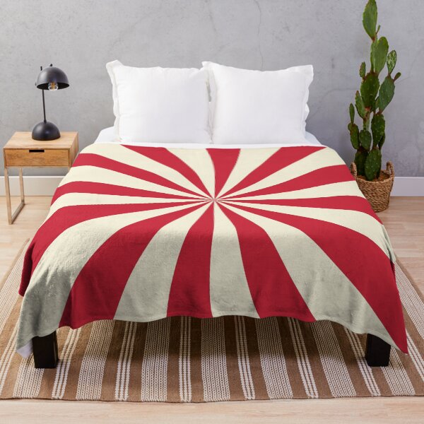 Item preview, Red And White Swirl Circus Pattern designed and sold by Pattern1design.