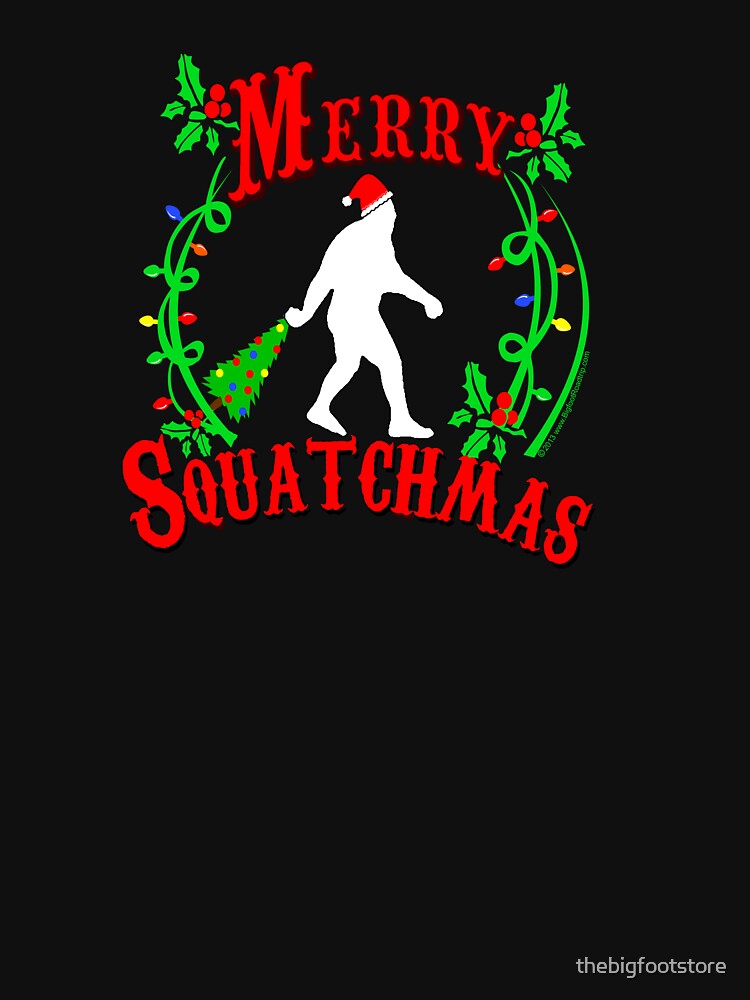 Merry Squatchmas by thebigfootstore