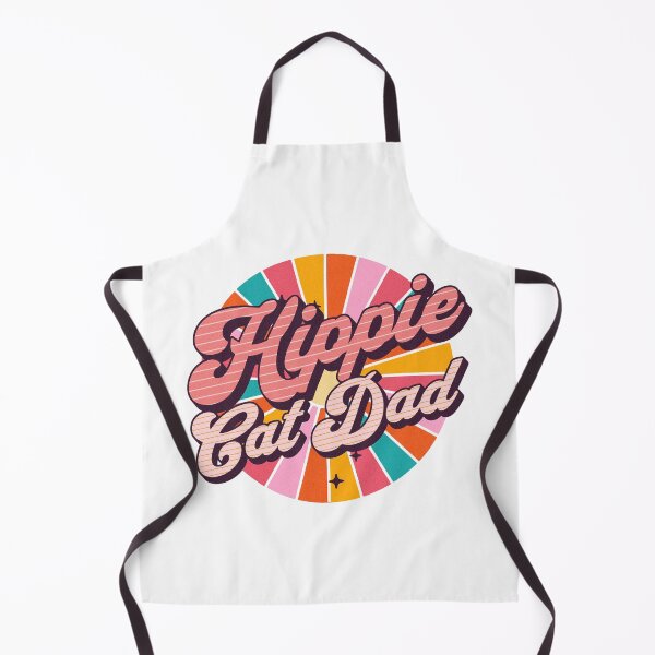 Item preview, Hippie Cat Dad - Christmas Gift Idea For Cat Dads - I Love My Cat designed and sold by AlanPhotoArt.