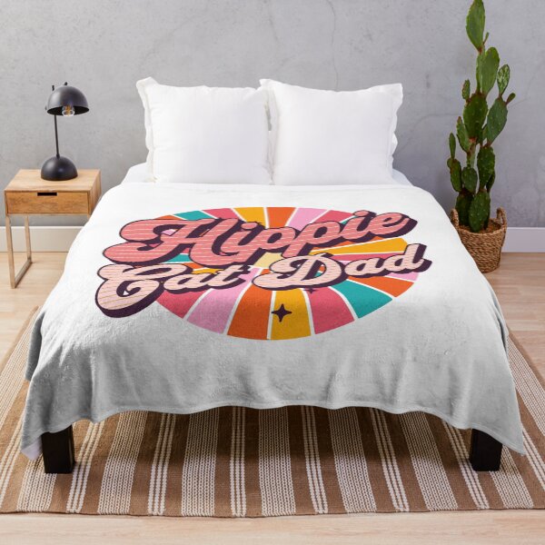 Item preview, Hippie Cat Dad - Christmas Gift Idea For Cat Dads - I Love My Cat designed and sold by AlanPhotoArt.