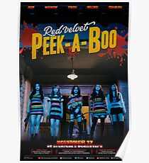 RED VELVET PEEK-A-BOO Poster