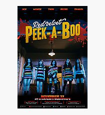 RED VELVET PEEK-A-BOO Photographic Print